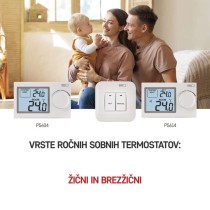 Sobni mehanski žični termostat P5604