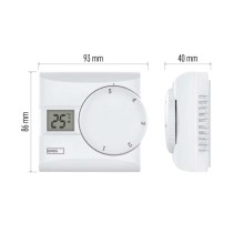 Raumthermostat P5603R, manuell, verkabelt