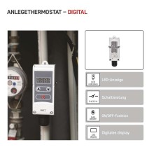Anlege-Thermostat P5683, manuell
