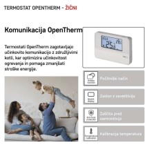 Sobni žični OpenTherm termostat P5606OT s programiranjem