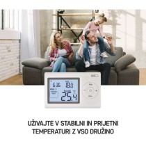 Sobni žični termostat P5607 s programiranjem