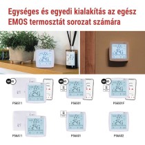 GoSmart Programozható vezetékes termosztát padlófűtéshez WiFi-vel P56S01F