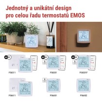 Pokojový programovatelný drátový WiFi GoSmart termostat P56S01