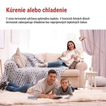 Izbový programovateľný drôtový OpenTherm termostat P56A02