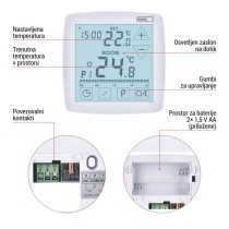 Sobni žični OpenTherm termostat P56A02 s programiranjem