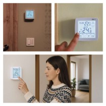 Izbový programovateľný drôtový OpenTherm termostat P56A02