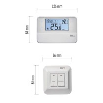 OpenTherm Raumthermostat P5616OT, programmierbar, kabellos