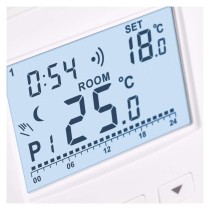 OpenTherm Raumthermostat P5611OT.2R mit 2 Empfängern, programmierbar, kabellos