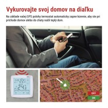 Izbový programovateľný bezdrôtový WiFi GoSmart termostat P56S11