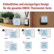 GoSmart Raumthermostat P56S11 mit WiFi, programmierbar, kabellos