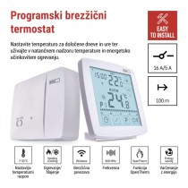 Sobni brezžični OpenTherm termostat P56A11 s programiranjem