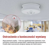 Detektor pożaru THS916A