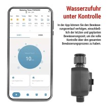 GoSmart Bewässerungsuhr, Bluetooth 5.0, 2 Wege