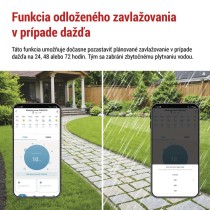 Časovač zavlažovania GoSmart, Bluetooth 5.0, 2 výstupy