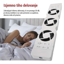 Ventilator za radiator MONO, bele barve