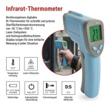 Digitales infrarotes Thermometer - berührungslos