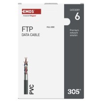 EMOS FTP kábel CAT6 305m