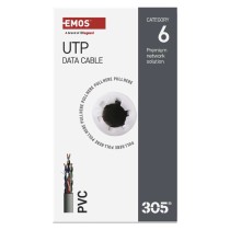 EMOS UTP kábel CAT6 305m