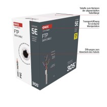 Datenkabel FTP 5E, 305m