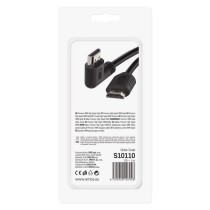 EMOS HDMI kábel 2.0 A-A dugó 90°, 1.5m