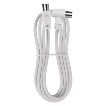Antennen-Koaxialkabel, geschirmt 1,25m – Winkelstecker