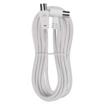 Antennen-Koaxialkabel, geschirmt 3,5m – Winkelstecker