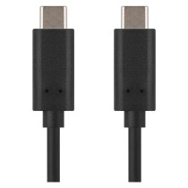 Töltő- és adatkábel USB-C 3.1 / USB-C 3.1, 1 m, fekete
