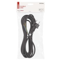 Flexoschnur Gummi/Neopren 3×1mm2, 5m, schwarz