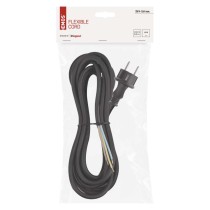 Flexoschnur Gummi/Neopren 3×1,5mm2, 5m, schwarz