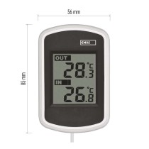 Digitales Thermometer, kabelgebundener Sensor E0041