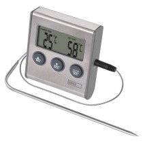 Digitales Grillthermometer mit Timer, kabelgebundener Sensor E2157