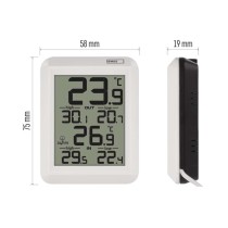 Digitales Thermometer, kabelgebundener Sensor E0422