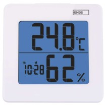 Digitales Thermometer mit Hygrometer, Funk-Sensor, Wecker, Datum E0114