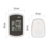 Digitales Thermometer, Funk-Sensor E0042