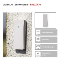 Digitalni termometer, brezžični senzor E0129