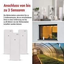 Drahtlose Wetterstation E0531