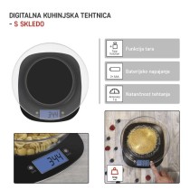 Kuhinjska tehtnica EV025 črna