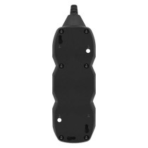 Prodlužovací kabel 3 m / 3 zásuvky / černý / PVC / 1 mm2