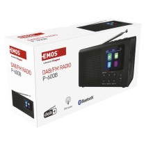 Tragbares Radio mit Bluetooth, DAB / DAB+ / FM, schwarz