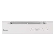 Tragbares Radio mit Bluetooth, DAB / DAB+ / FM, weiß