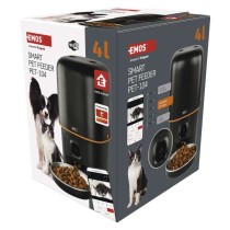 GoSmart dozirnik hrane za hišne živali Pet Care s kamero, 4 l, črn, Wi-Fi