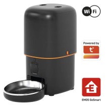 GoSmart dozirnik hrane za hišne živali Pet Care s kamero, 4 l, črn, Wi-Fi