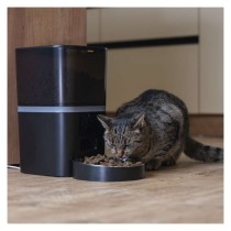 GoSmart dozirnik hrane za hišne živali Pet Care s kamero, 6 l, črn, Wi-Fi