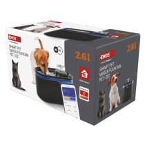 GoSmart napajalnik za hišne ljubljenčke Pet Care, 2,6 l, siv, Wi-Fi