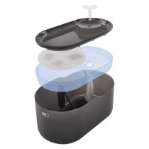 GoSmart napajalnik za hišne ljubljenčke Pet Care, 2,6 l, siv, Wi-Fi