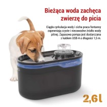GoSmart Pompa zapasowa do poidła H6102, czarna