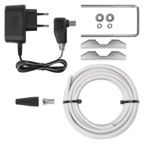 Univerzális antenna VILLAGE FISH–V700, DVB-T2, LTE/4G/5G szűrő