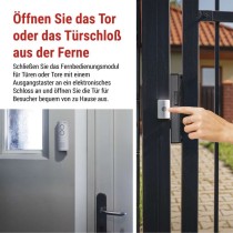 Kabelloses Heim-Audio-Türsprechset H1087, 1 Teilnehmer