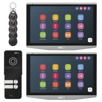 Video-Türsprechanlagen-Set IP-750 für 2 Teilnehmer