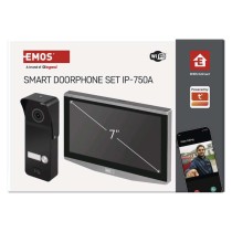 Video-Türsprechanlagen-Set IP-750 mit 2 Eingängen für 4 Teilnehmer
